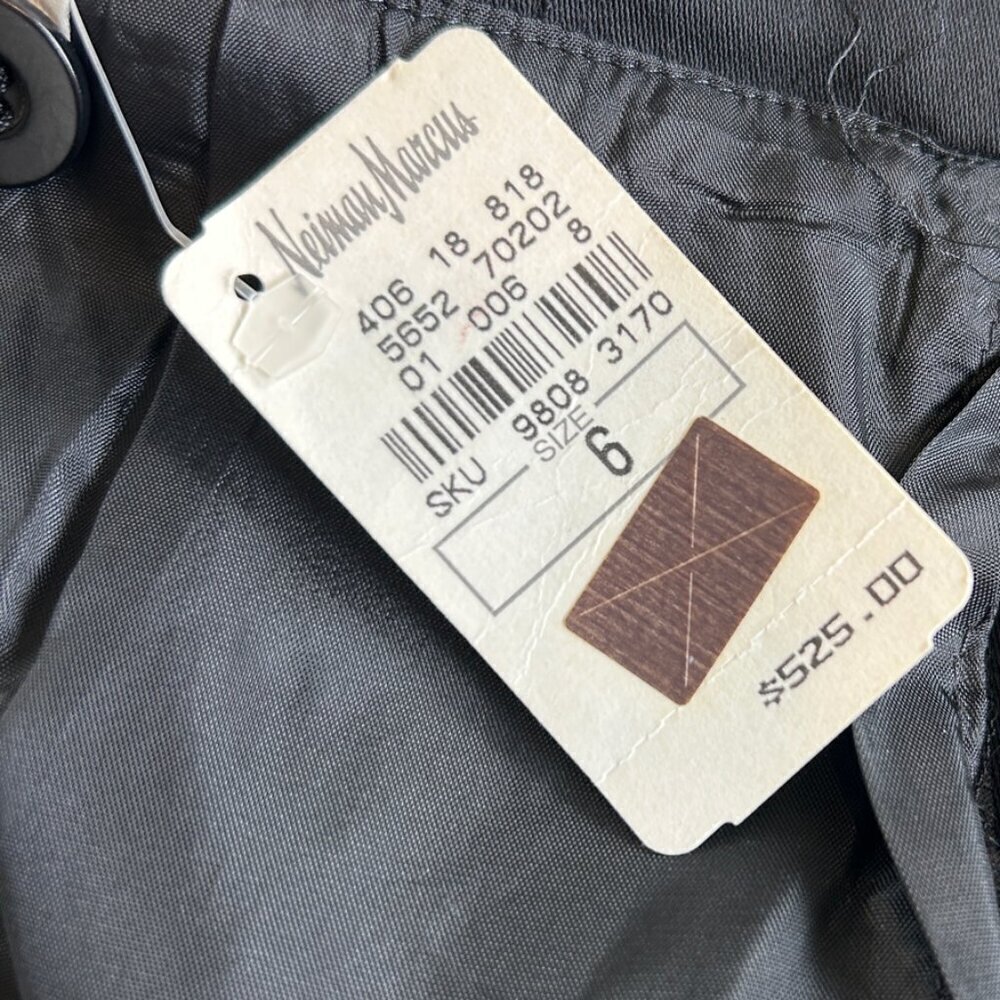 NWT ESCADA Women's Rock Skirt in Black Size 6 Brand New with Tags! $525 - Picture 6 of 12